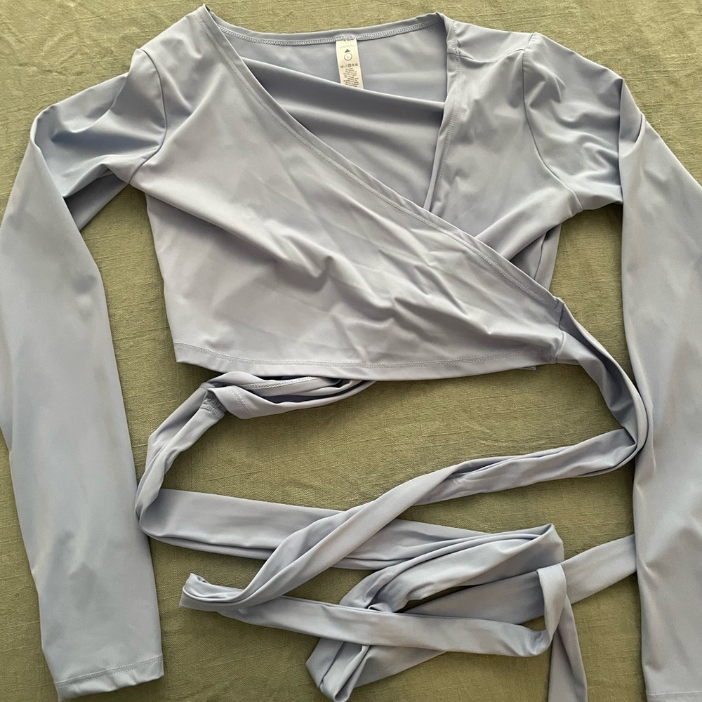 Balance Athletica dancer wrap top